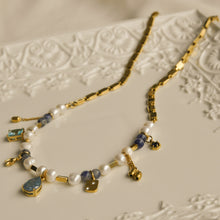 Load image into Gallery viewer, Pearl Blue Necklace
